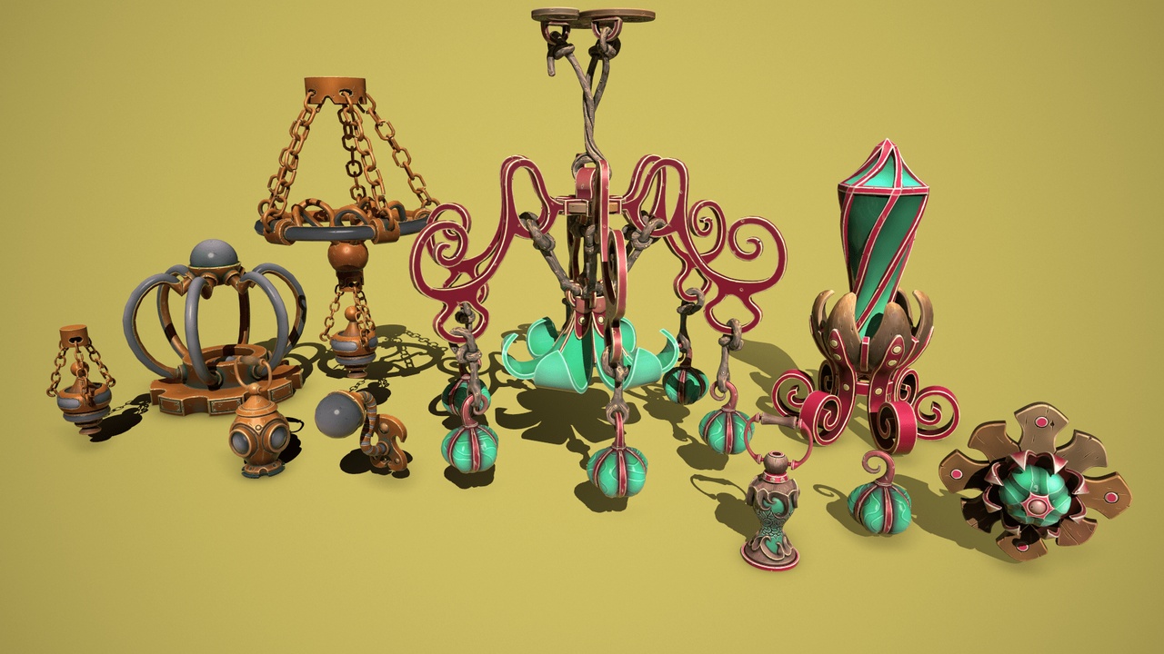 Media 1 for listing Fantasy lamps