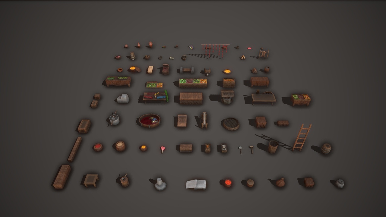 Media 1 for listing Medieval Props