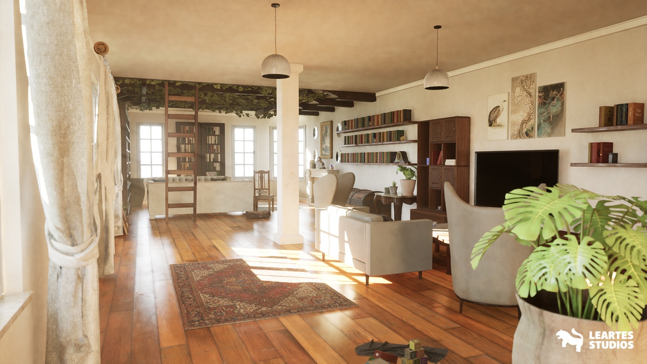商品 English Cottage Interior ( Cottage Interior English Cottage Interior English ) 的媒体 1