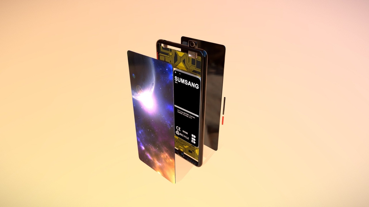 Media 1 for listing Highly Detailed Modular Smartphone