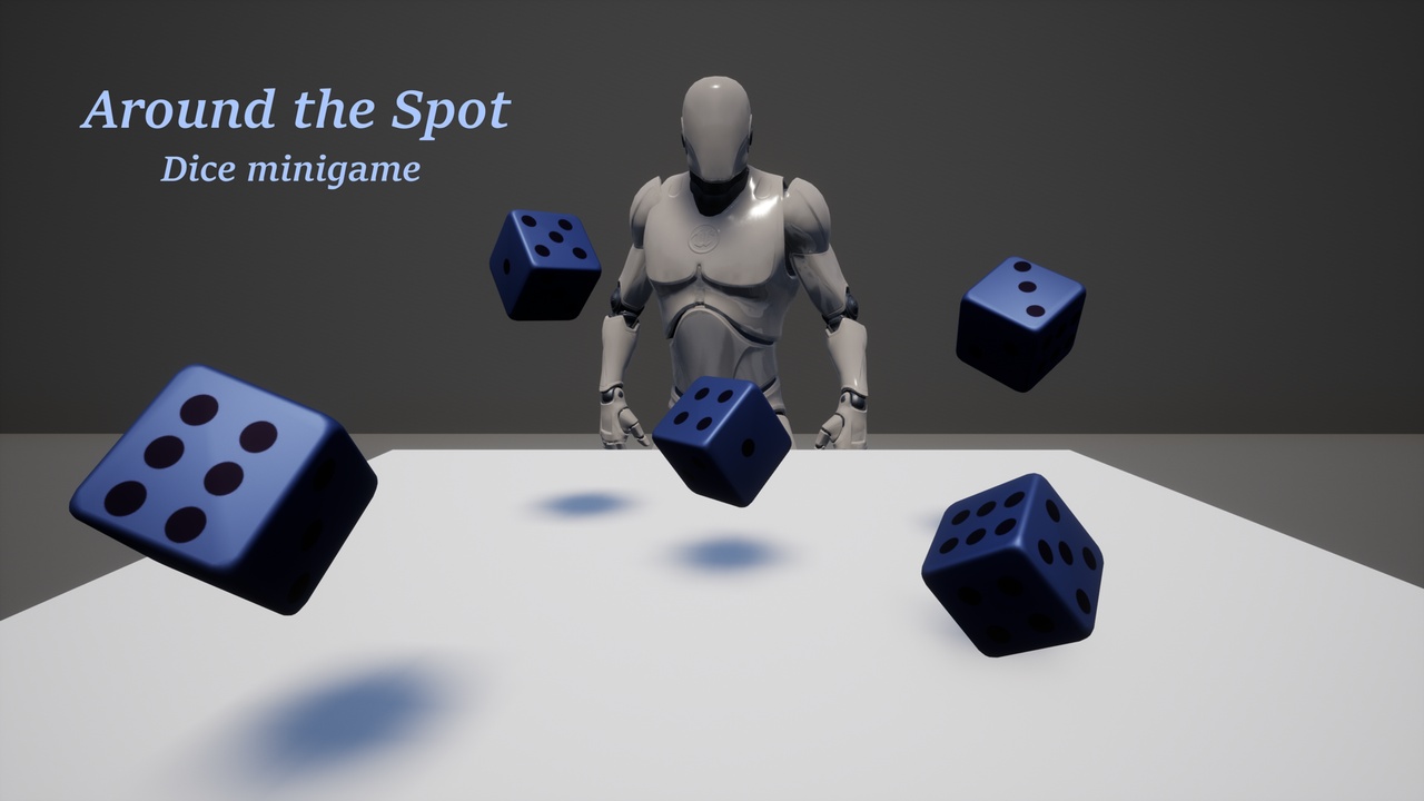 Media 1 for listing Around the Spot - Dice minigame