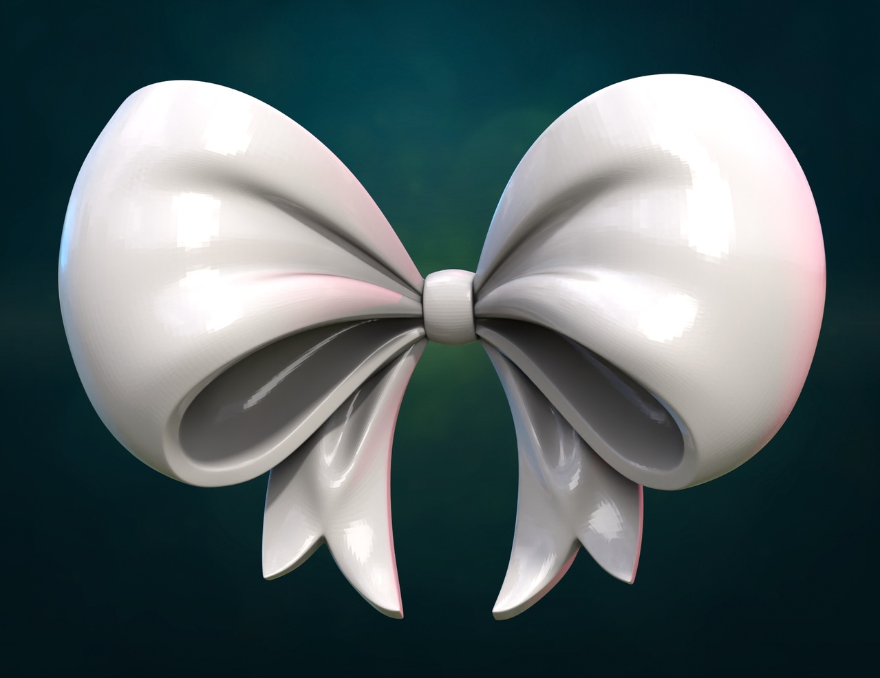 Media 1 for listing Bow ribbon billowing II