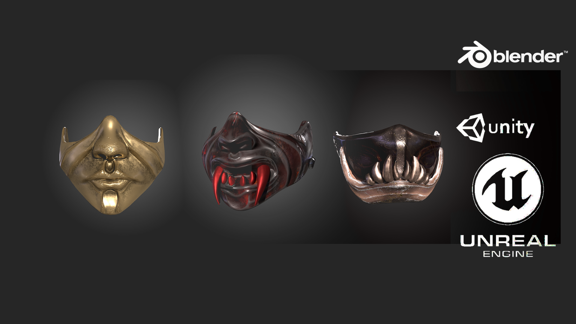 Samurai Mask Pack Mini | Fab