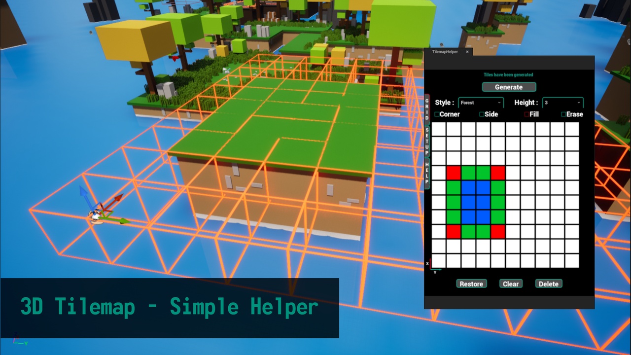 Media 1 for listing 3D Tilemap - Simple Helper