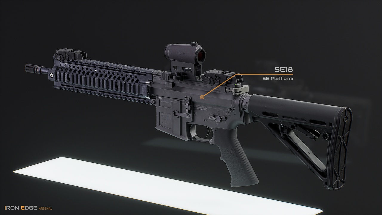 Media 1 for listing IE Pro Kit – Modern Modular Assault Rifle – 5E18