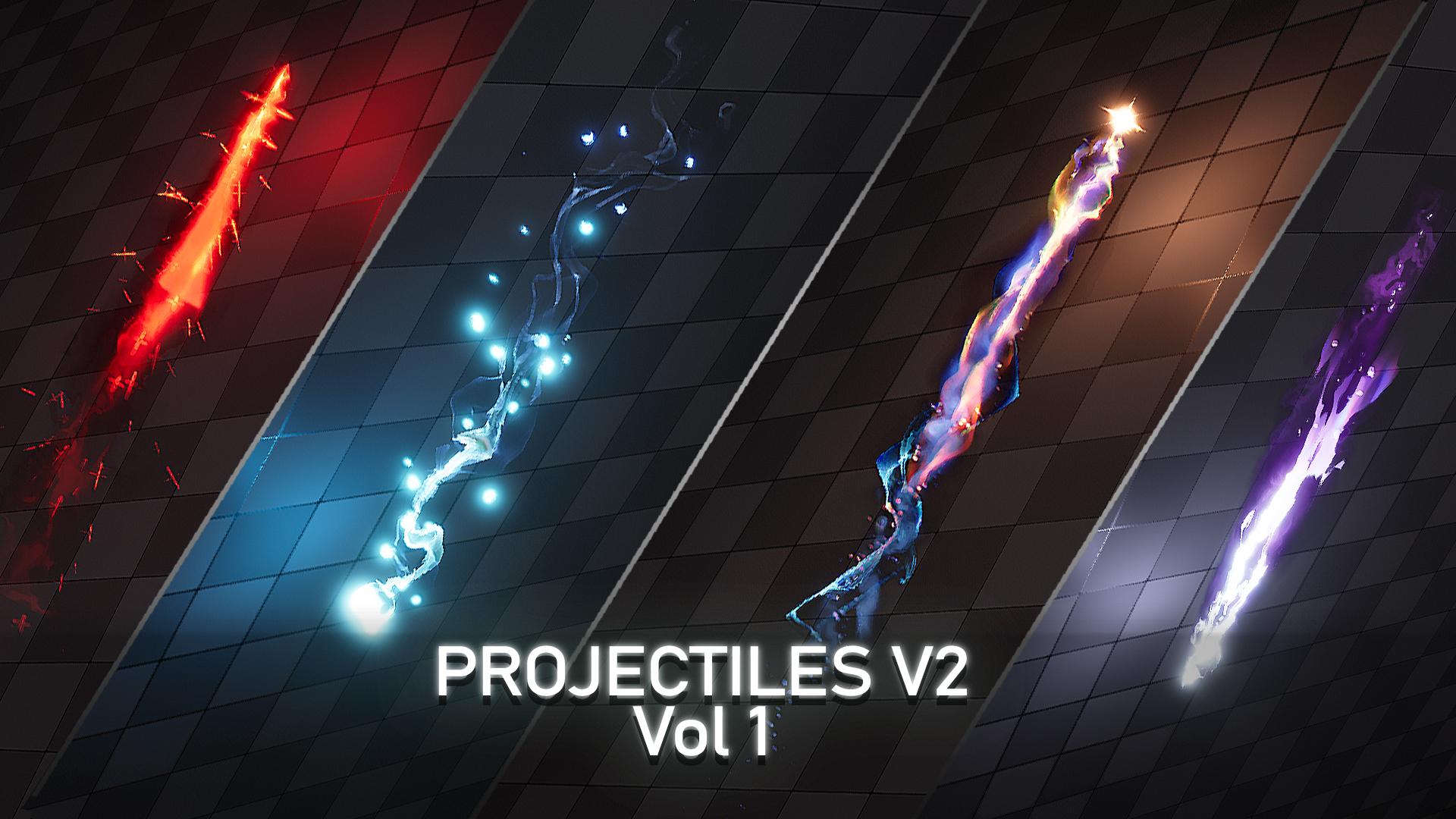 Projectiles V2 VFX Pack Vol. 1 | Fab