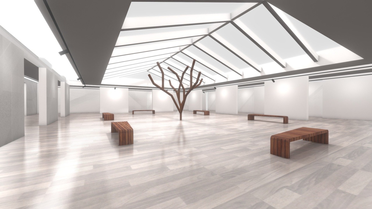 Media 1 for listing VR Art Gallery 19 baked