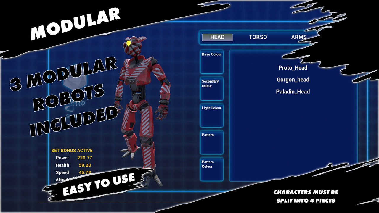 Media 1 for listing Character Customisation System