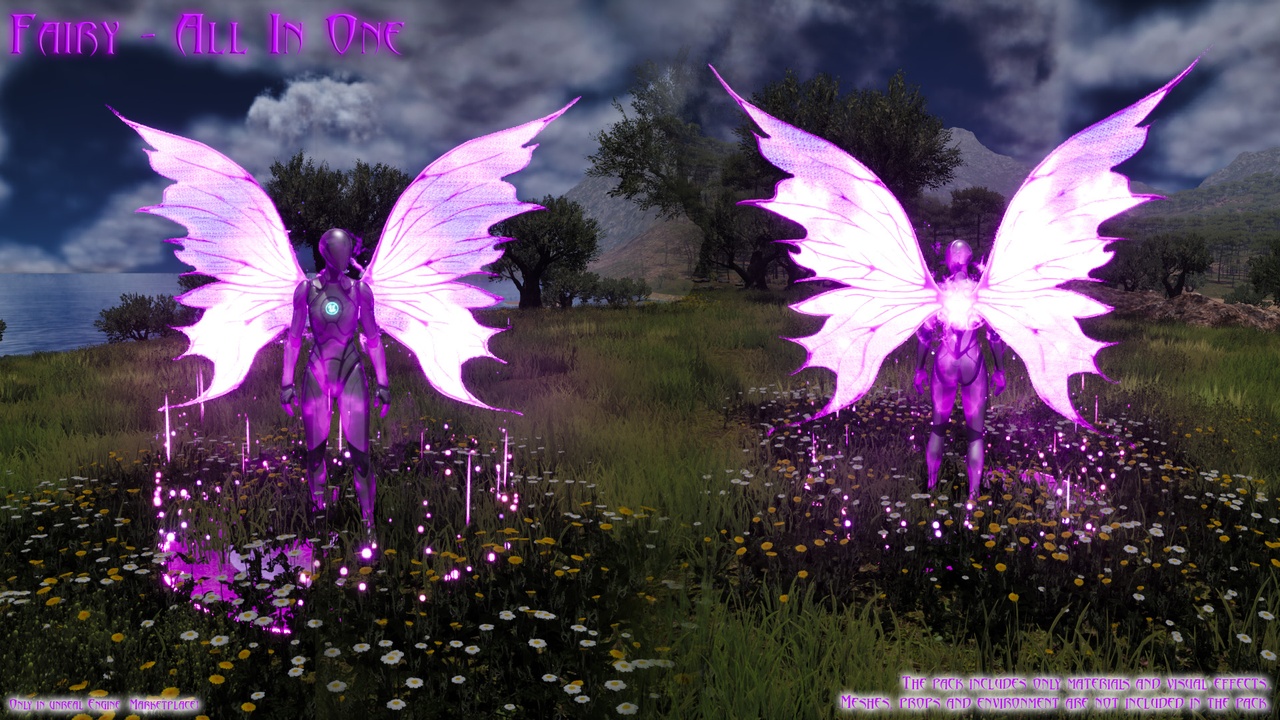Media 1 for listing Fairy All In One - VFX and Materials