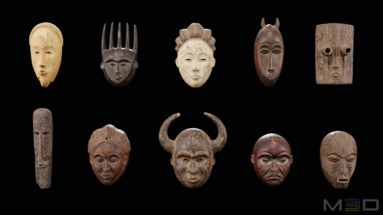 Media 1 for listing African Tribal Masks