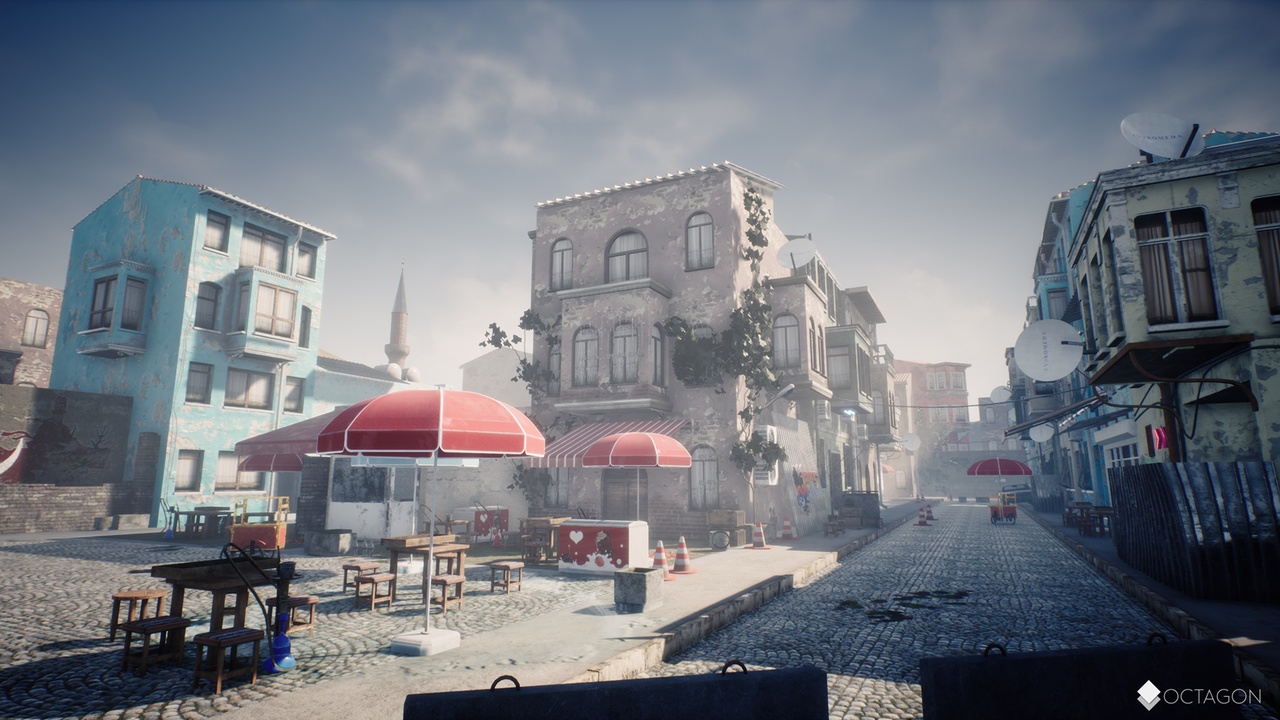 Media 1 for listing Istanbul Slum Street Houses with Props