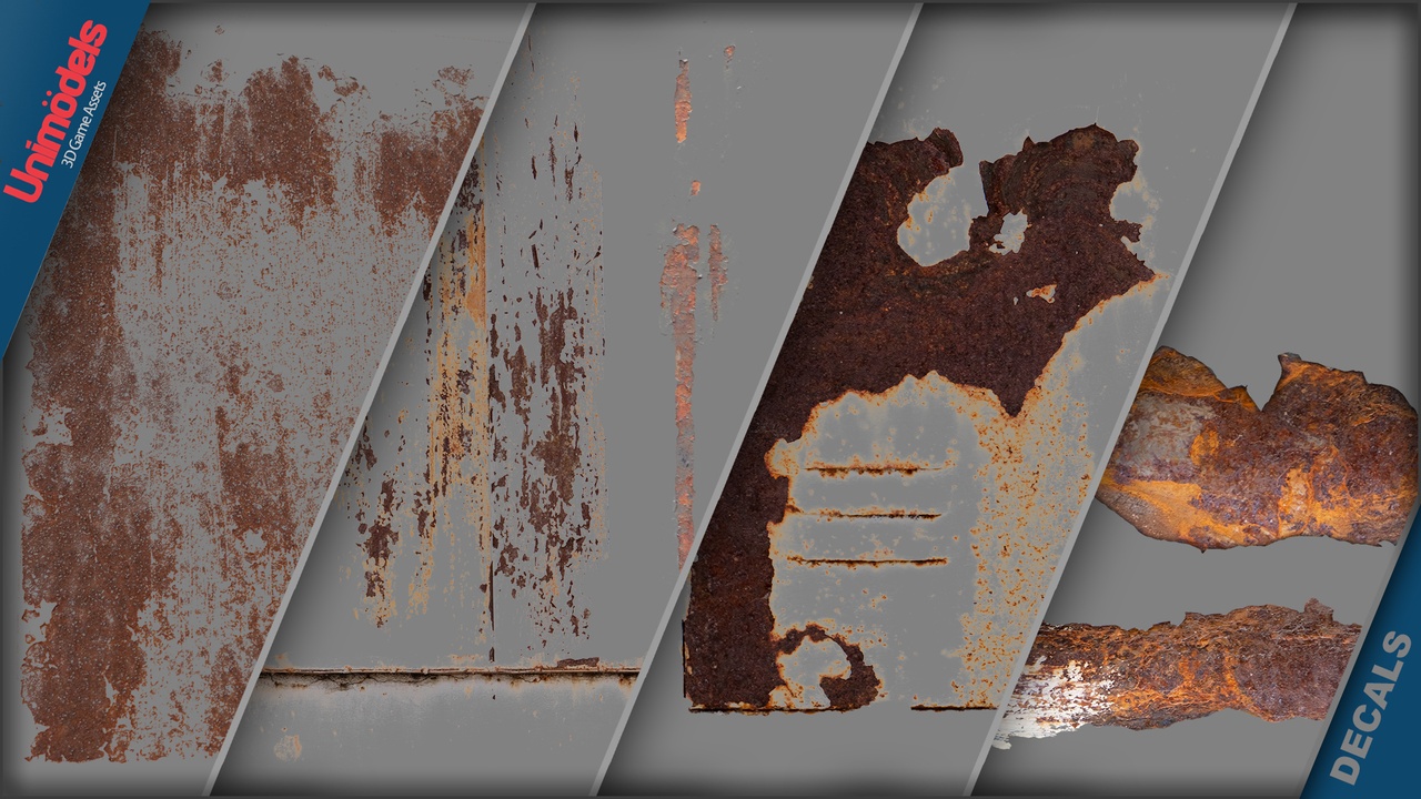 Media 1 for listing Bundle Ultimate Rust & Oxidation Decal (Volumes 1-7)
