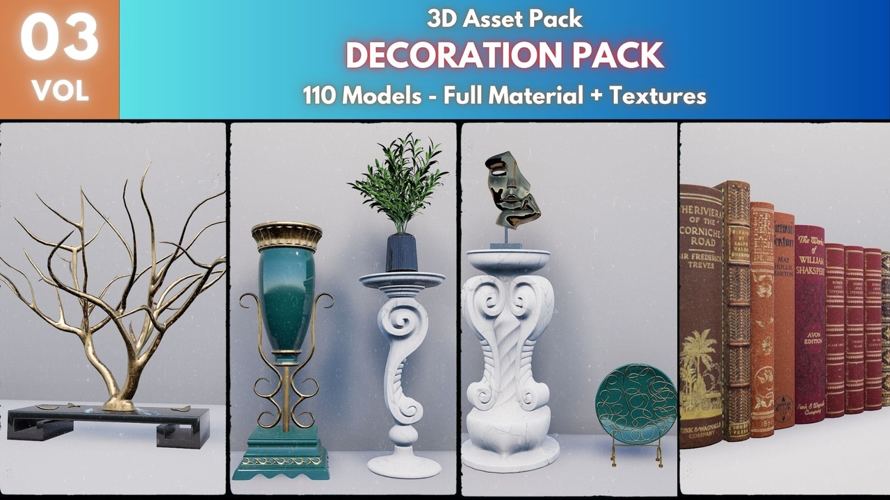 Media 1 for listing Decorations Pack Vol 3