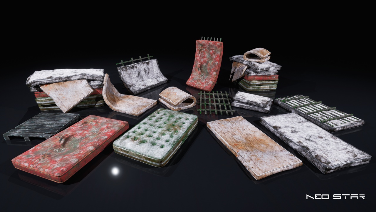 Media 1 for listing Old Dirty Mattresses