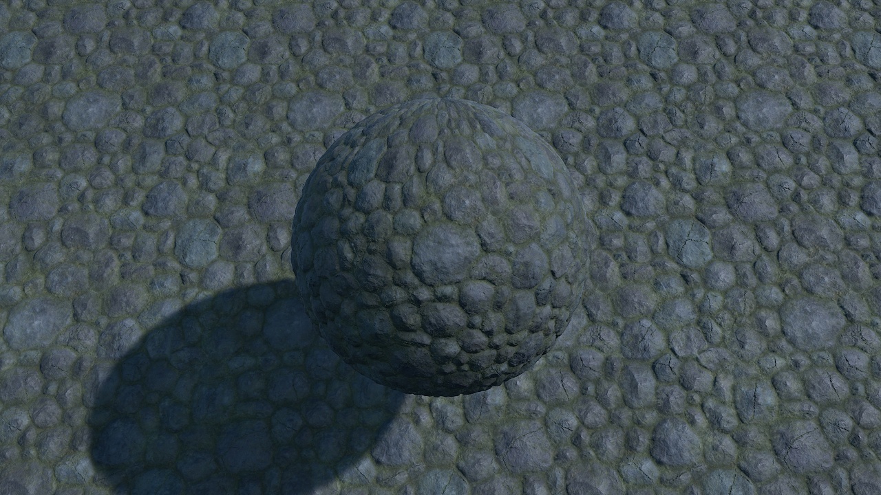 Multimedia 1 para anuncio Stone Wall PBR Materials Vol 14.1
