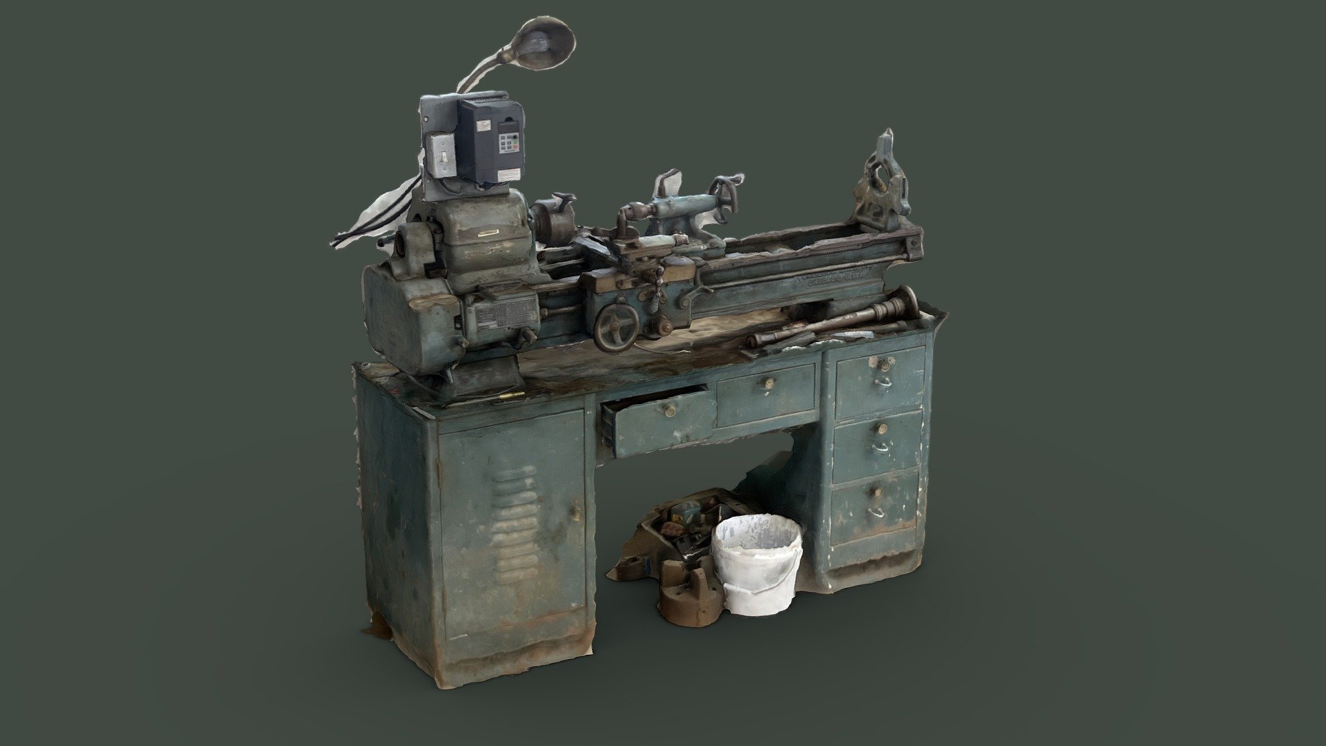 Grungy Lathe Scan | Fab