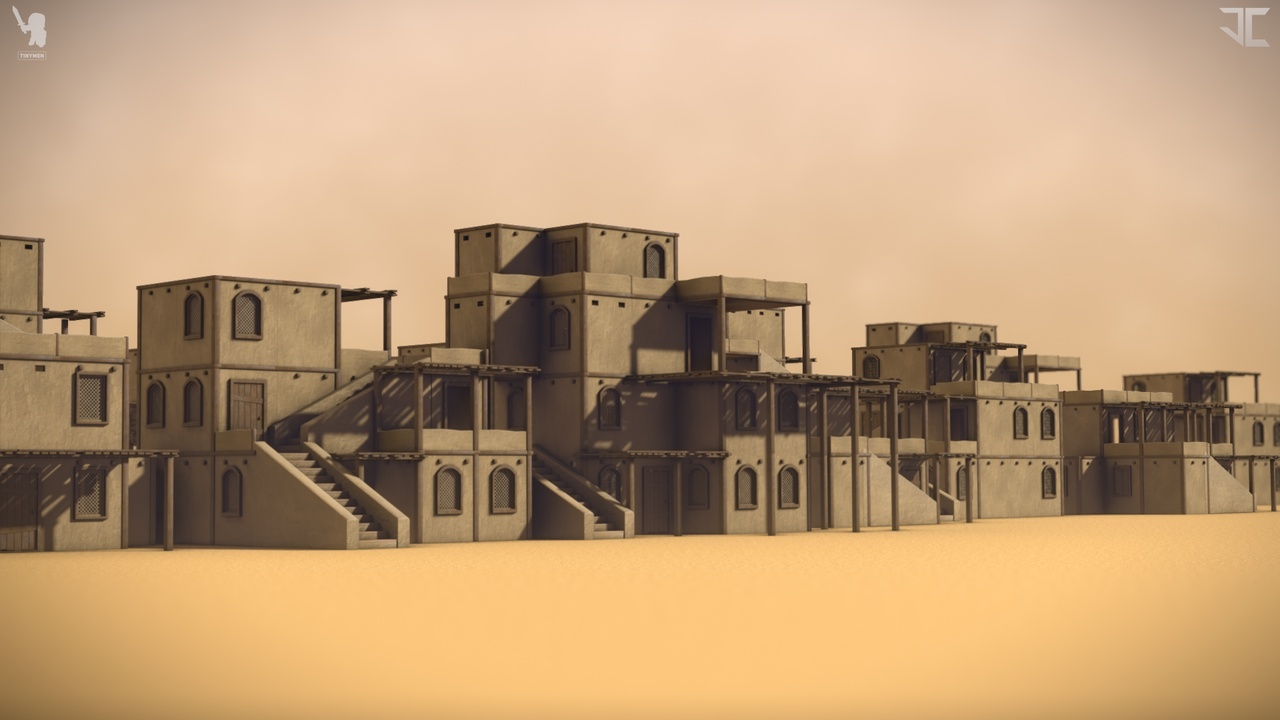 Media 1 for listing Asset Pack Vol 3 - Modular Desert Building