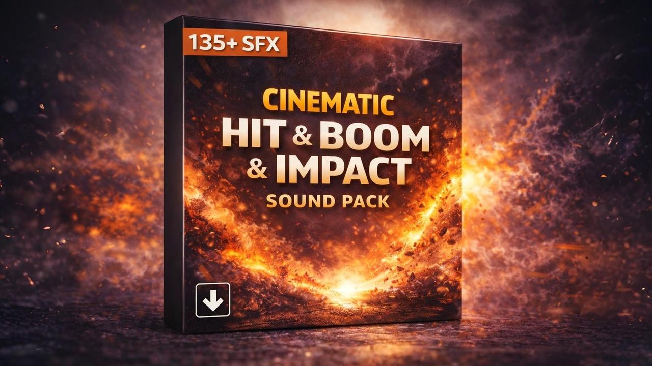 Media 1 for listing Cinematic Hit & Boom & Impact Sound Pack
