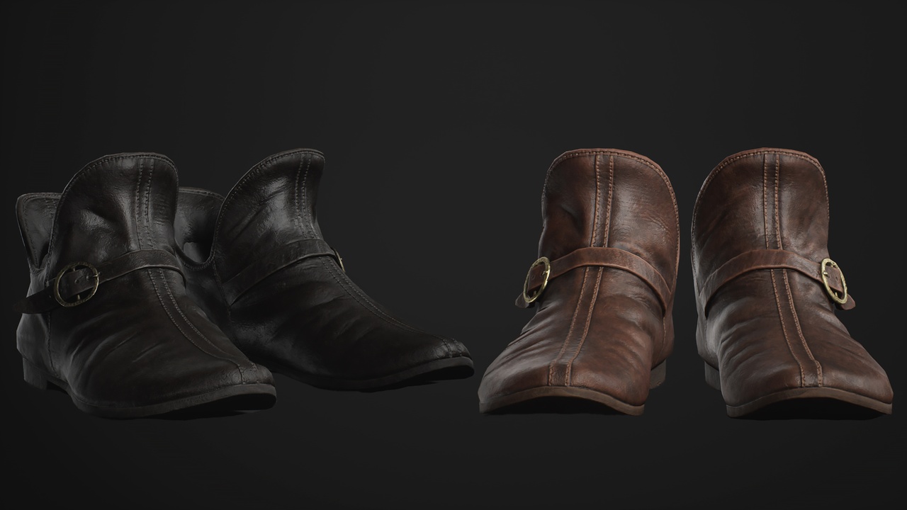 Media 1 for listing Medieval Boots - Metahuman