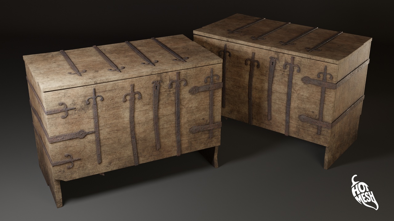 Media 1 for listing OPTIMIZED MEDIEVAL CHEST