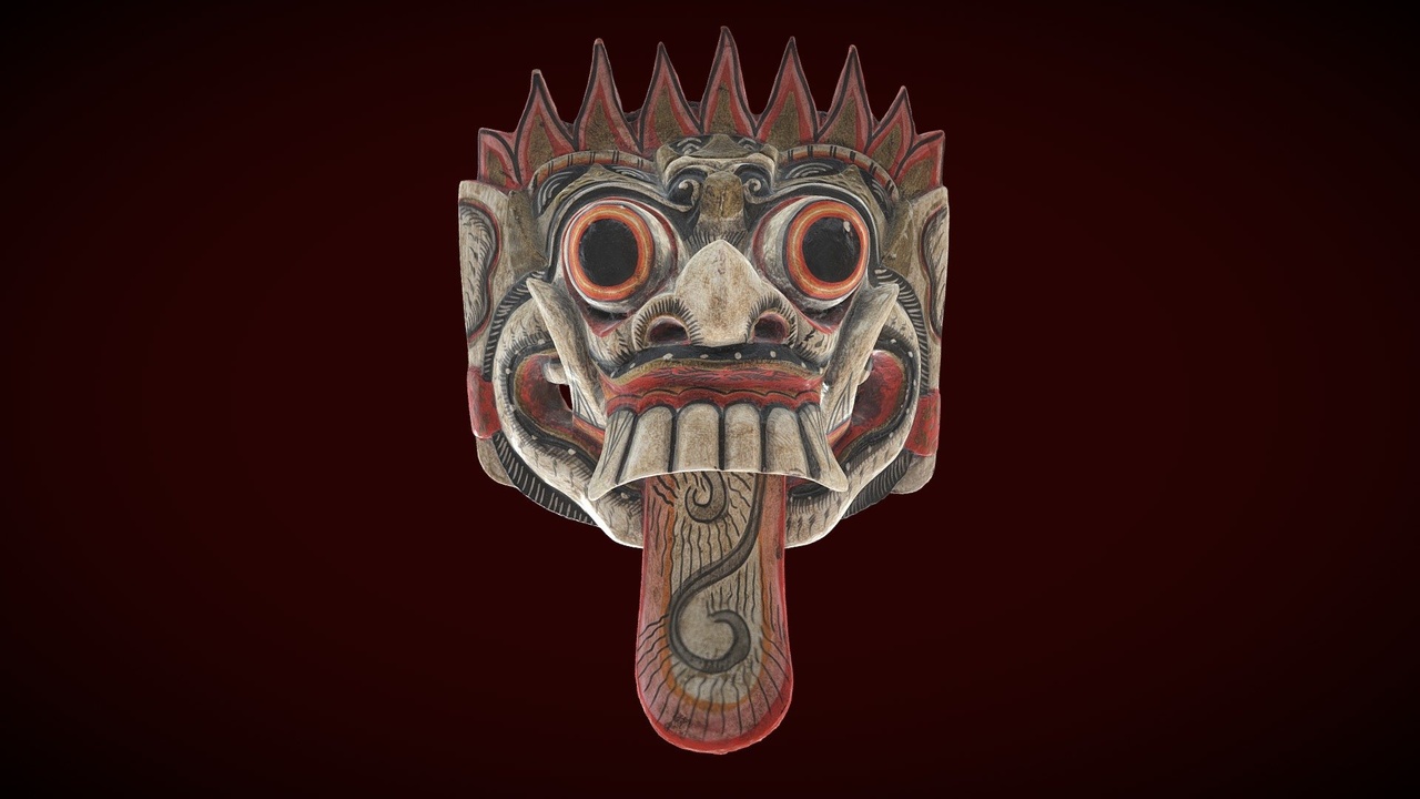 Media 1 for listing Balinese Barong Mask