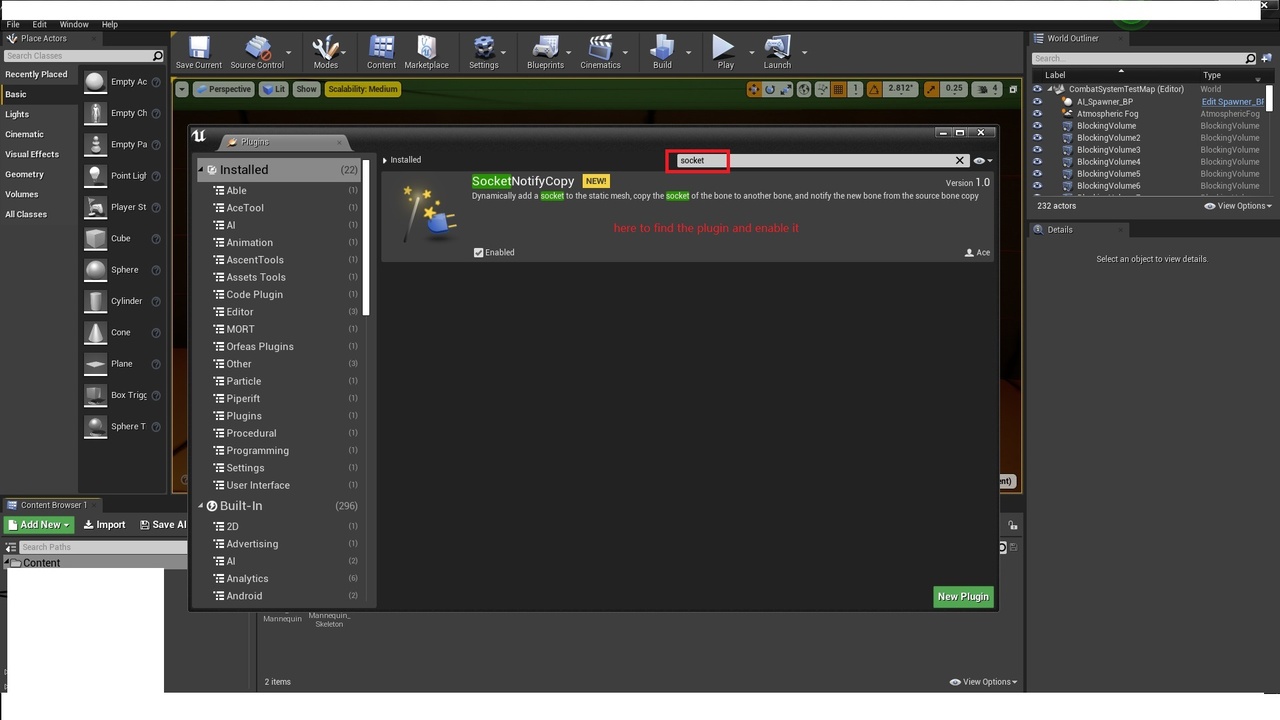 Media 1 for listing Ace Socket Notify Copy