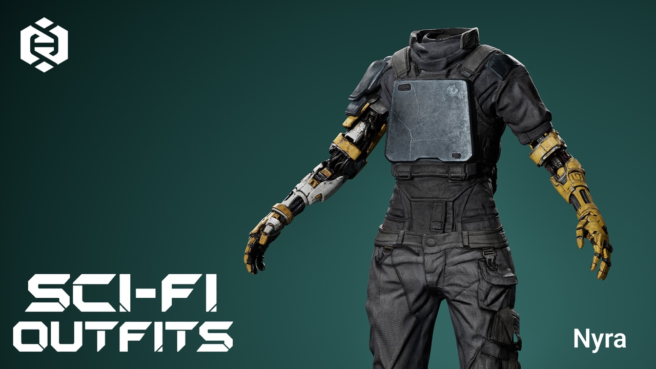 Media 1 for listing Sci-fi cloth | Nyra