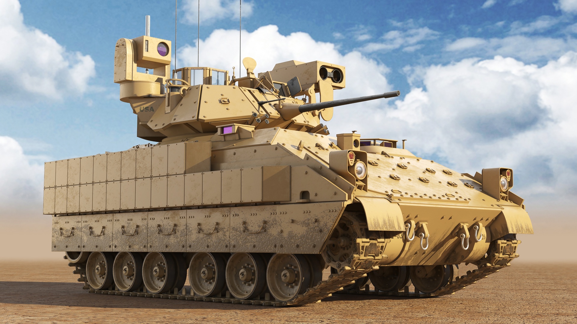 Media 1 for listing M2A3 Bradley Tank