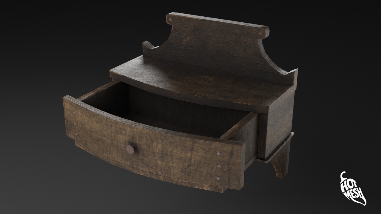 Media 1 for listing OPTIMIZED MEDIEVAL SHELF
