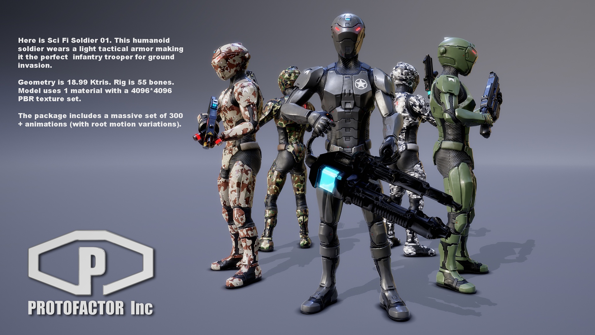 Media 1 for listing SCI FI: SOLDIER 01