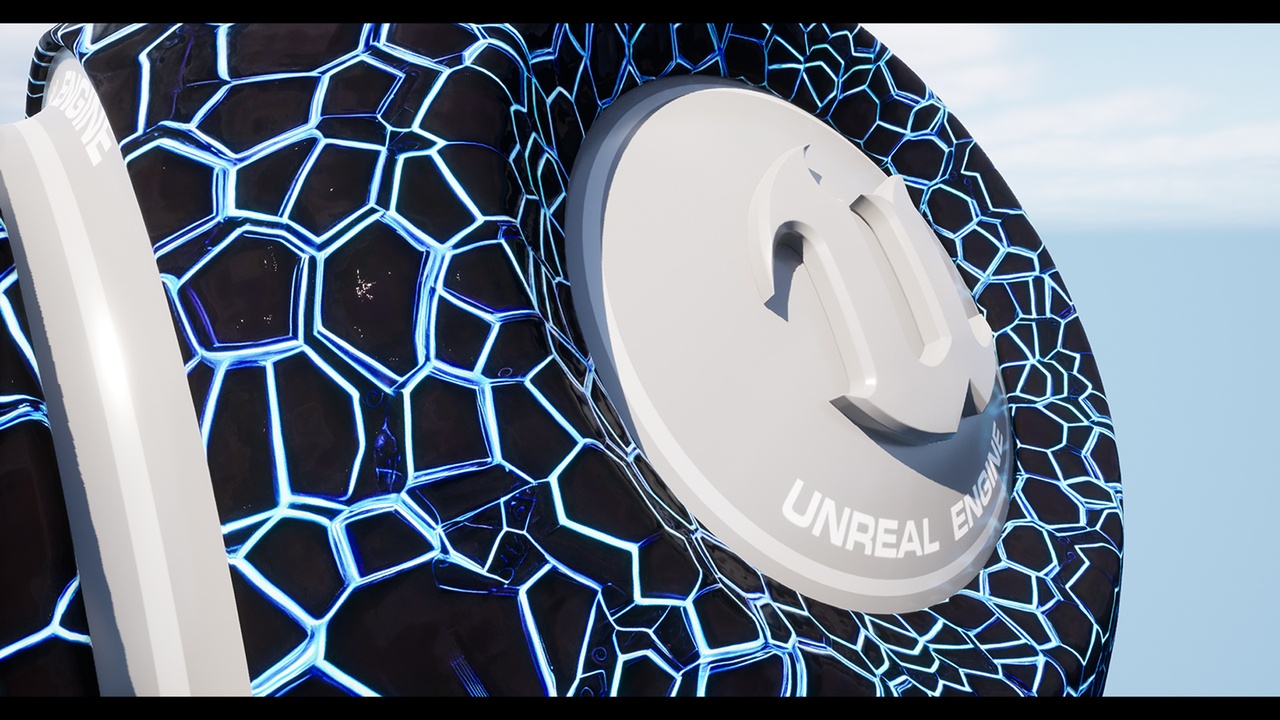 Media 1 for listing Sci-Fi Pattern Material Pack |30 Customizable 4K PBR Materials for Unreal Engine