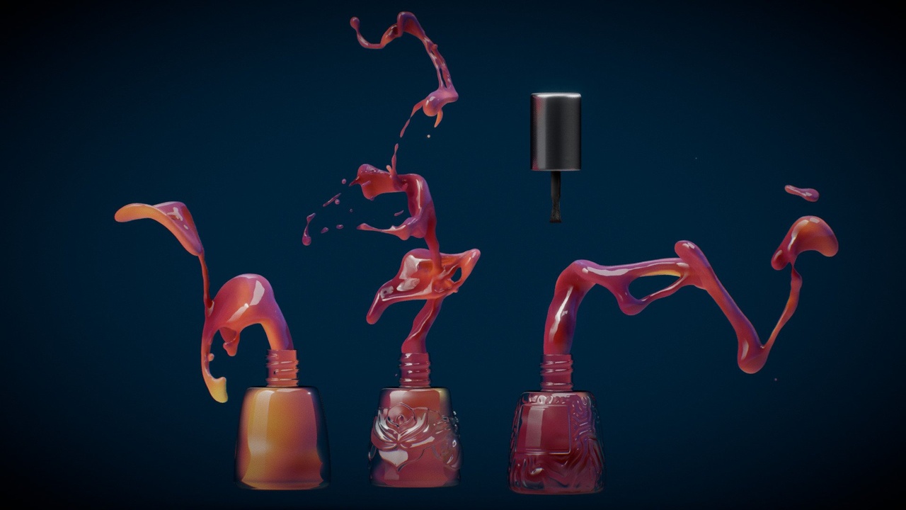 Media 1 for listing Nail Paint Splash