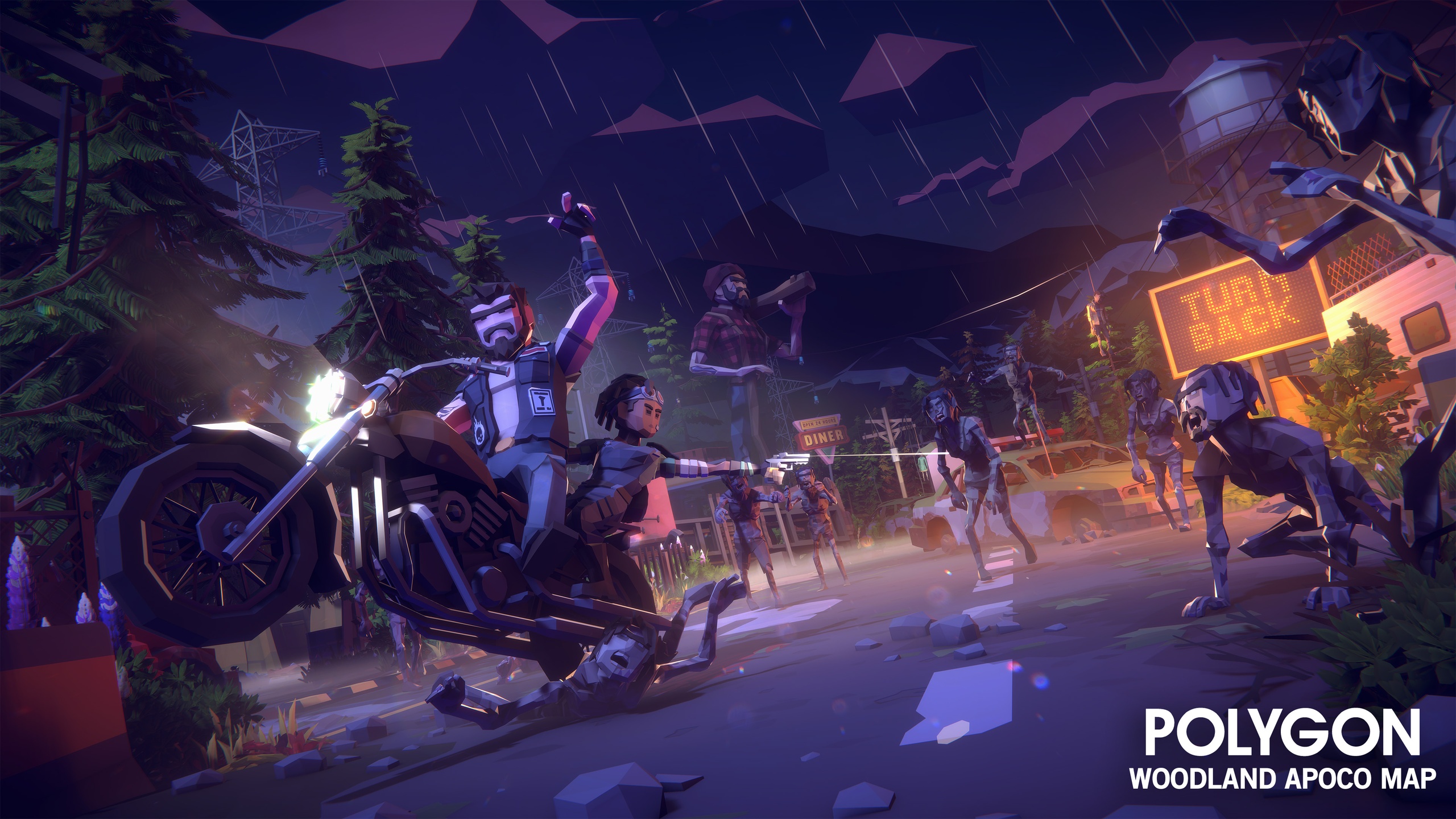 Media 1 for listing POLYGON - Woodland Apocalypse Map by Synty