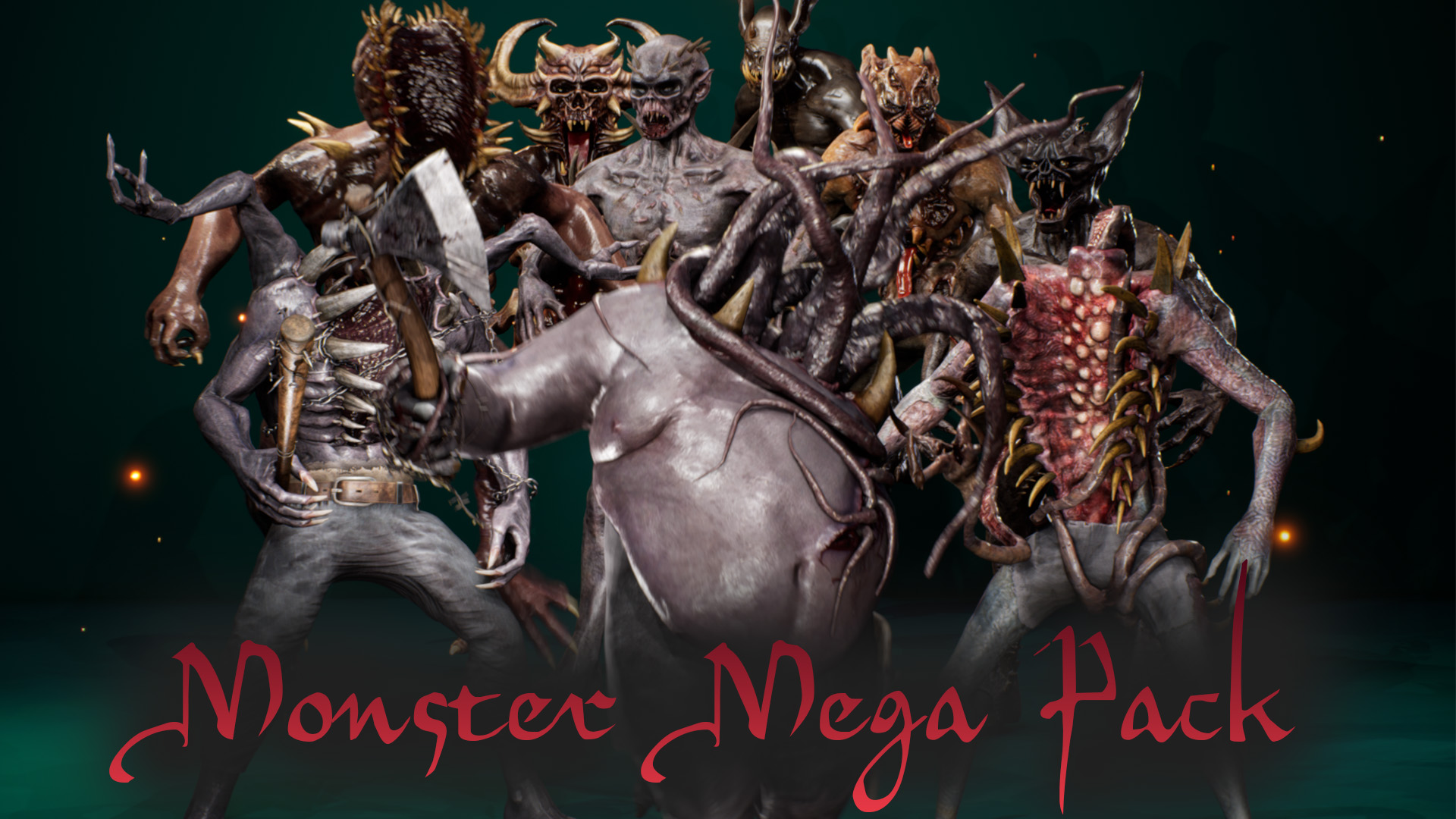 Monster Mega Pack | Fab