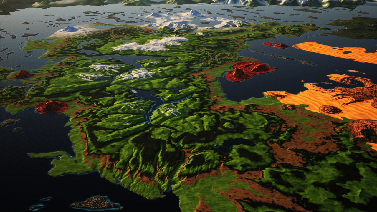 出品Fortnite Style - Stylized Multi-Biome Landscapeのメディア1