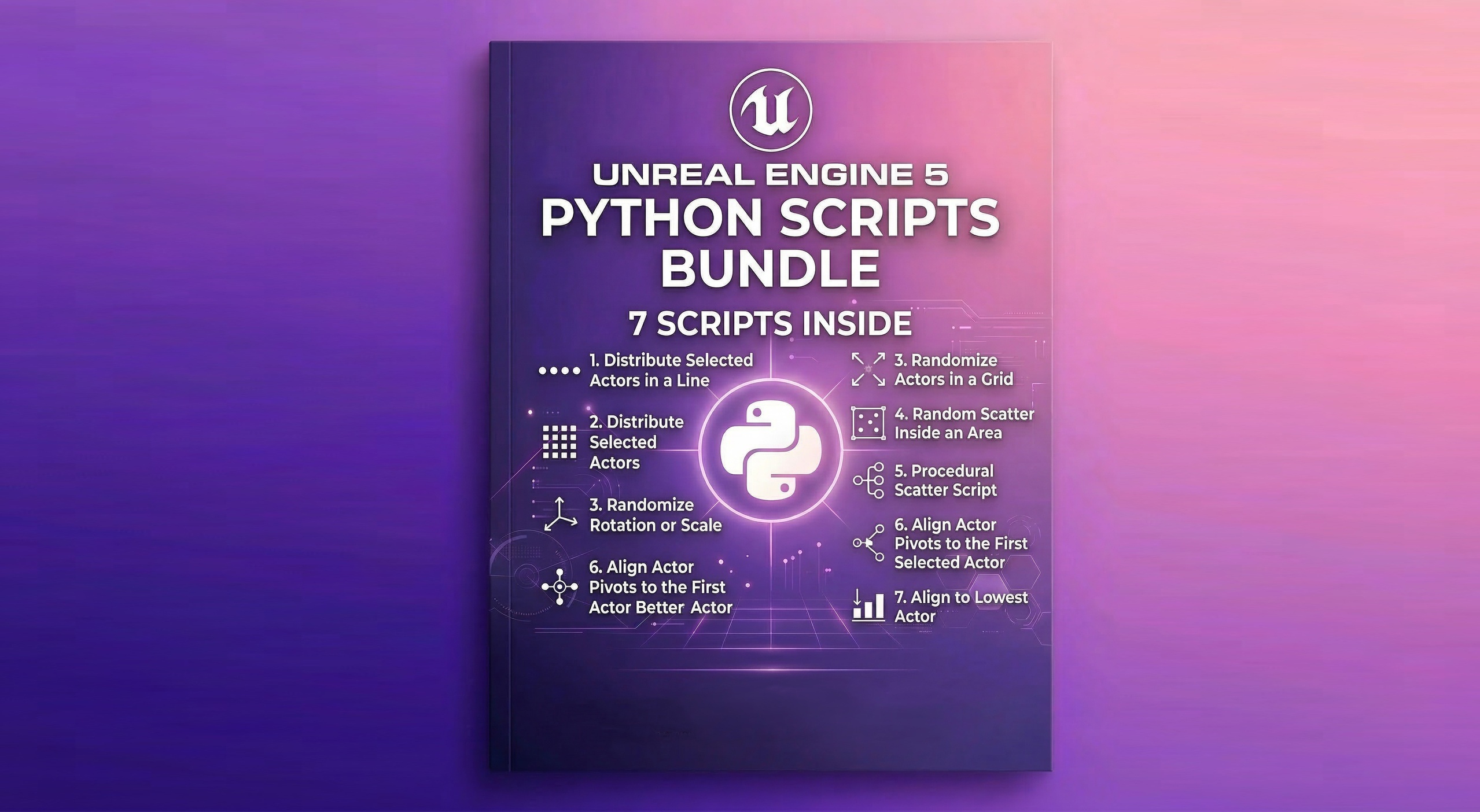 Media 1 for listing UE5 Python scripts bundle