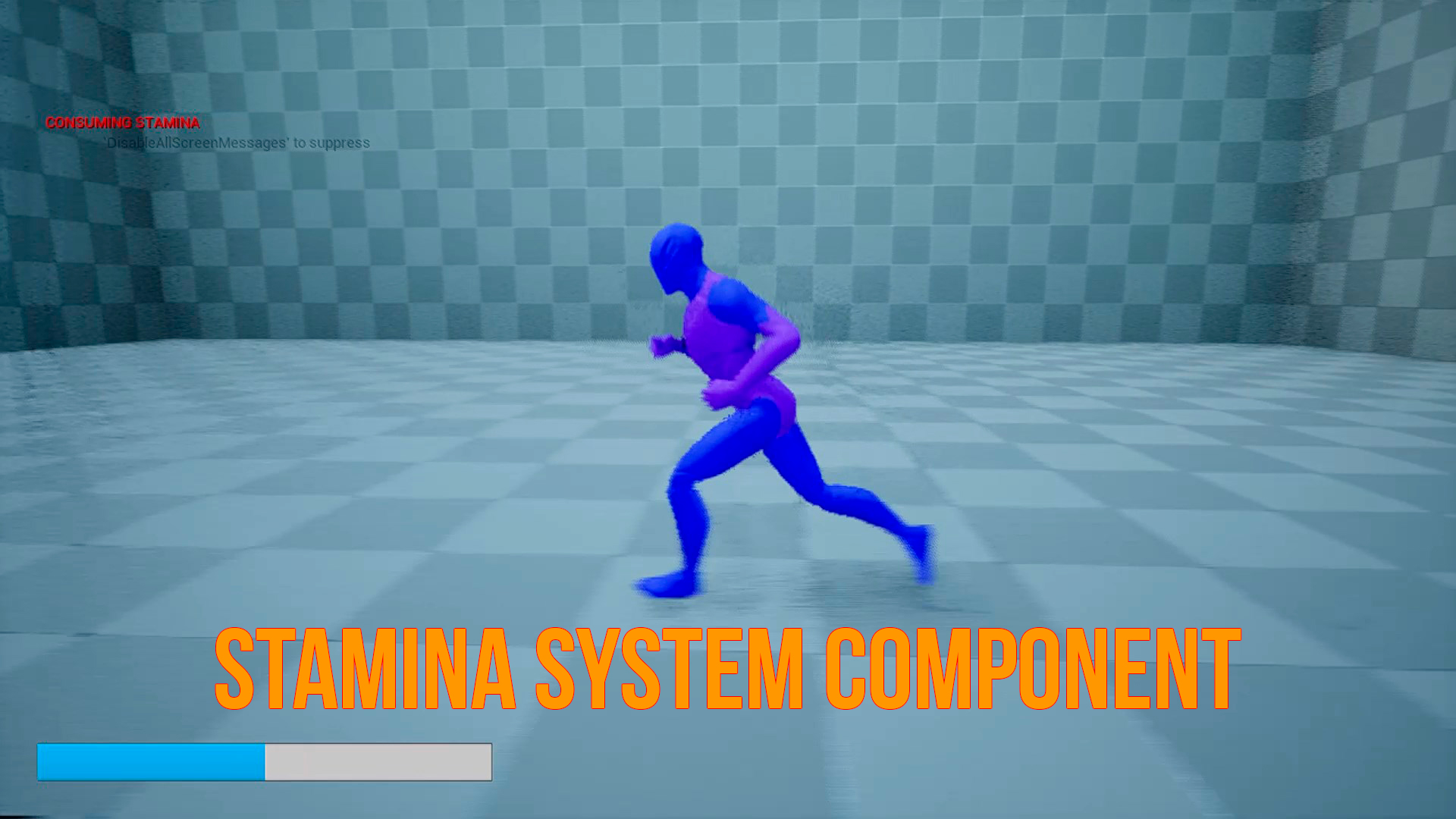 Modular and Optimized Stamina Component | Fab