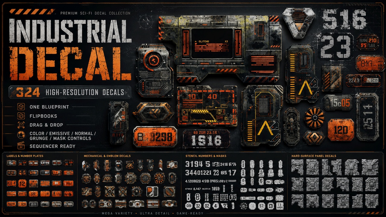 Media 1 for listing Industrial Decal