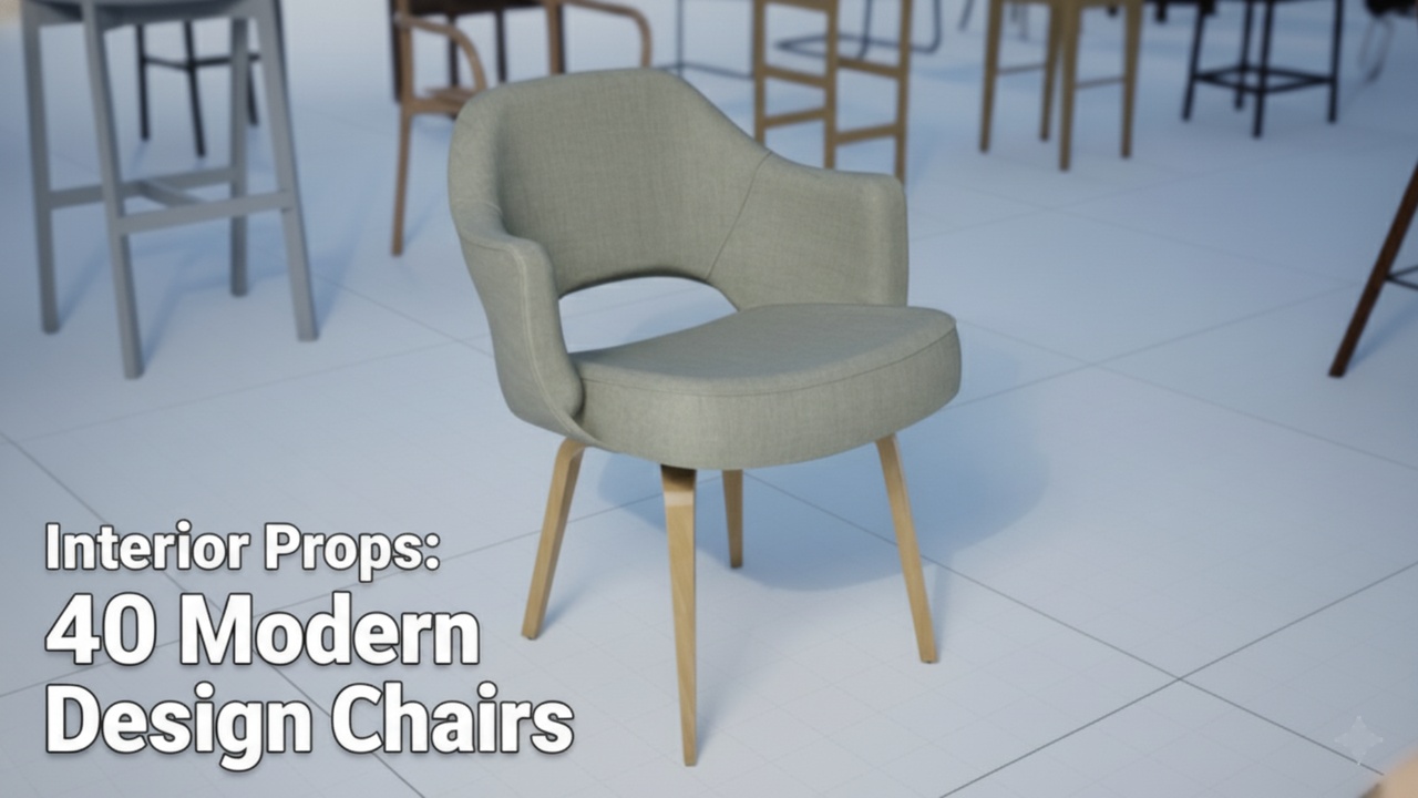 Media 1 for listing Interior Props: 40 Modern Design Chairs