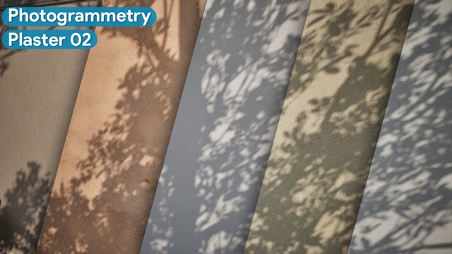 Plaster 02 - Scanned Photogrammetry Materials