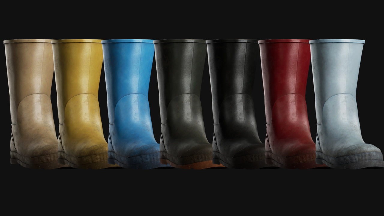 Media 1 for listing Rubber Boots - Metahuman