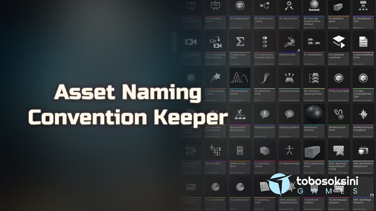 Asset Naming Convention Keeper 제품 등록을 위한 미디어 1개