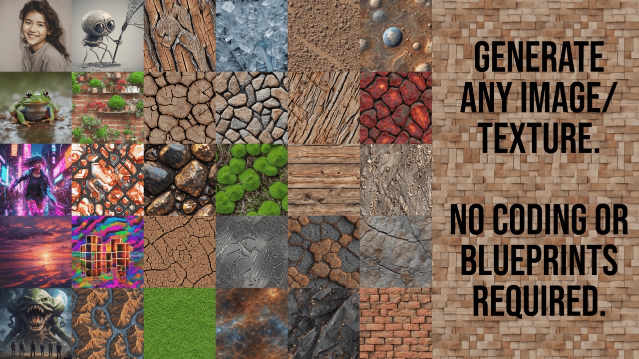 Media 1 for listing TextureDiffusion - Instant Texture Generator from Text and Images