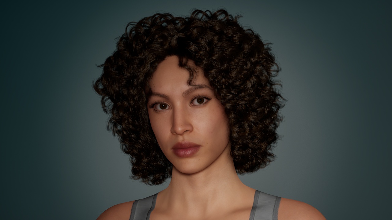 Medium 1 für Eintrag Rebecca - Editable MetaHuman Character Preset