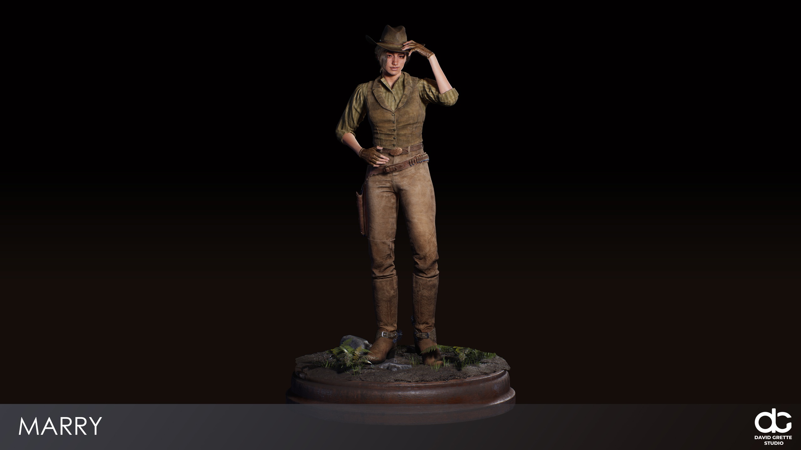 Multimedia 1 para anuncio Western Character Mary- Adventure Survival Shooter Action Cowboy Wild West Woman