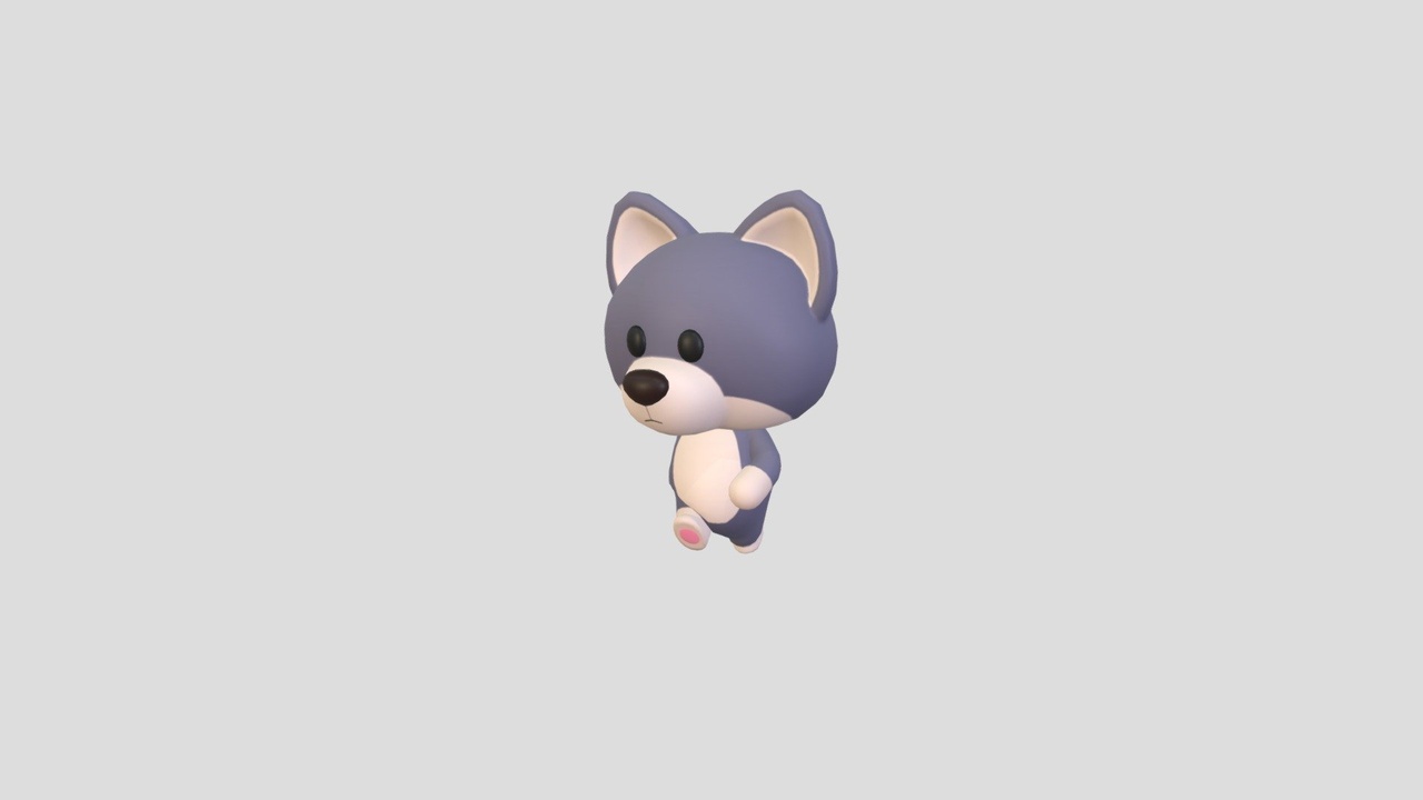 Media 1 for listing Character330 Rigged Wolf