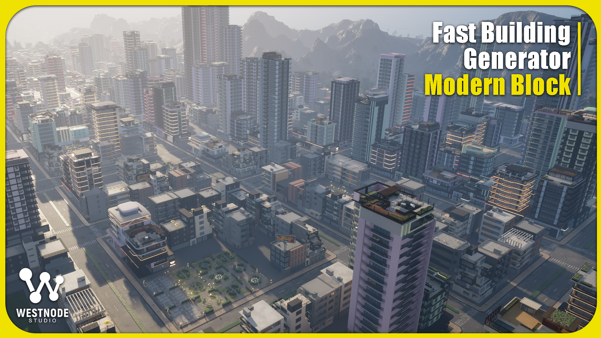 Fast Building Generator – Modern Block | Fab