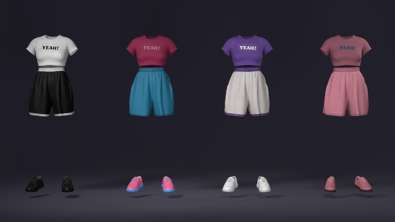 Media 1 for listing MetaOutfits – Street Wear – Urban Casual Female Outfit