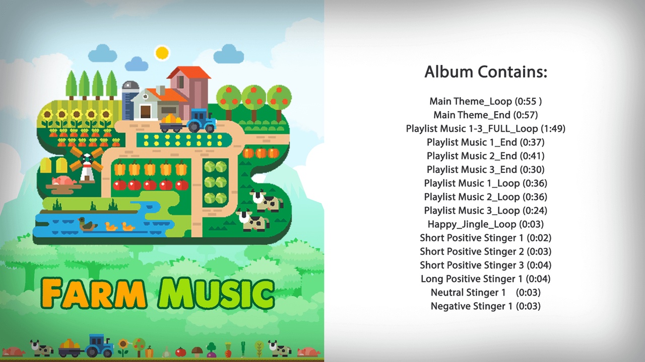 Media 1 for listing Farm Music Pack