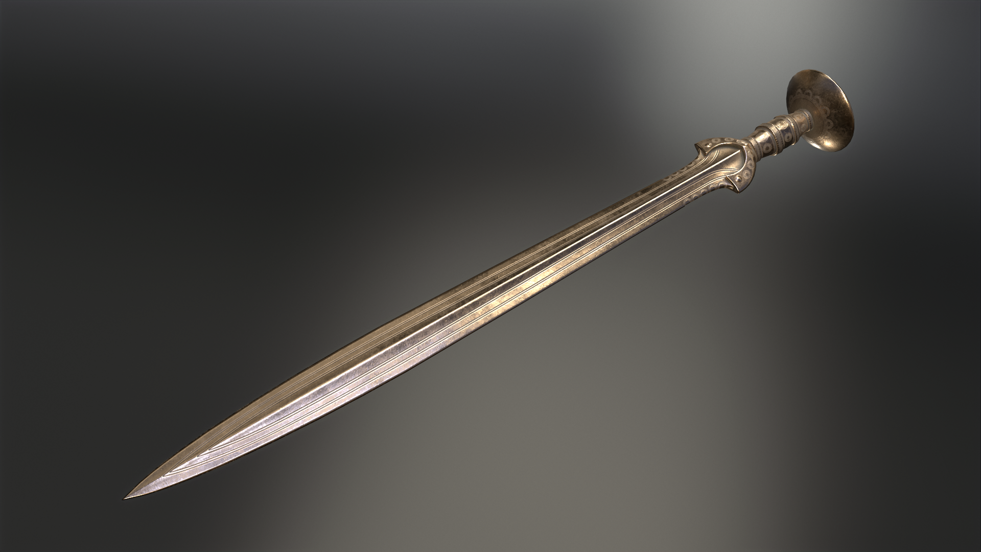 Ancient bronze sword | Fab